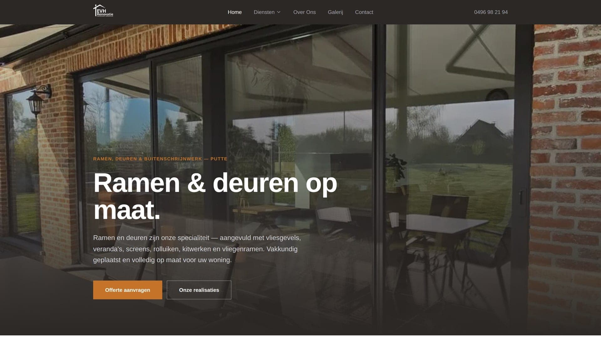 EVH Renovatie screenshot