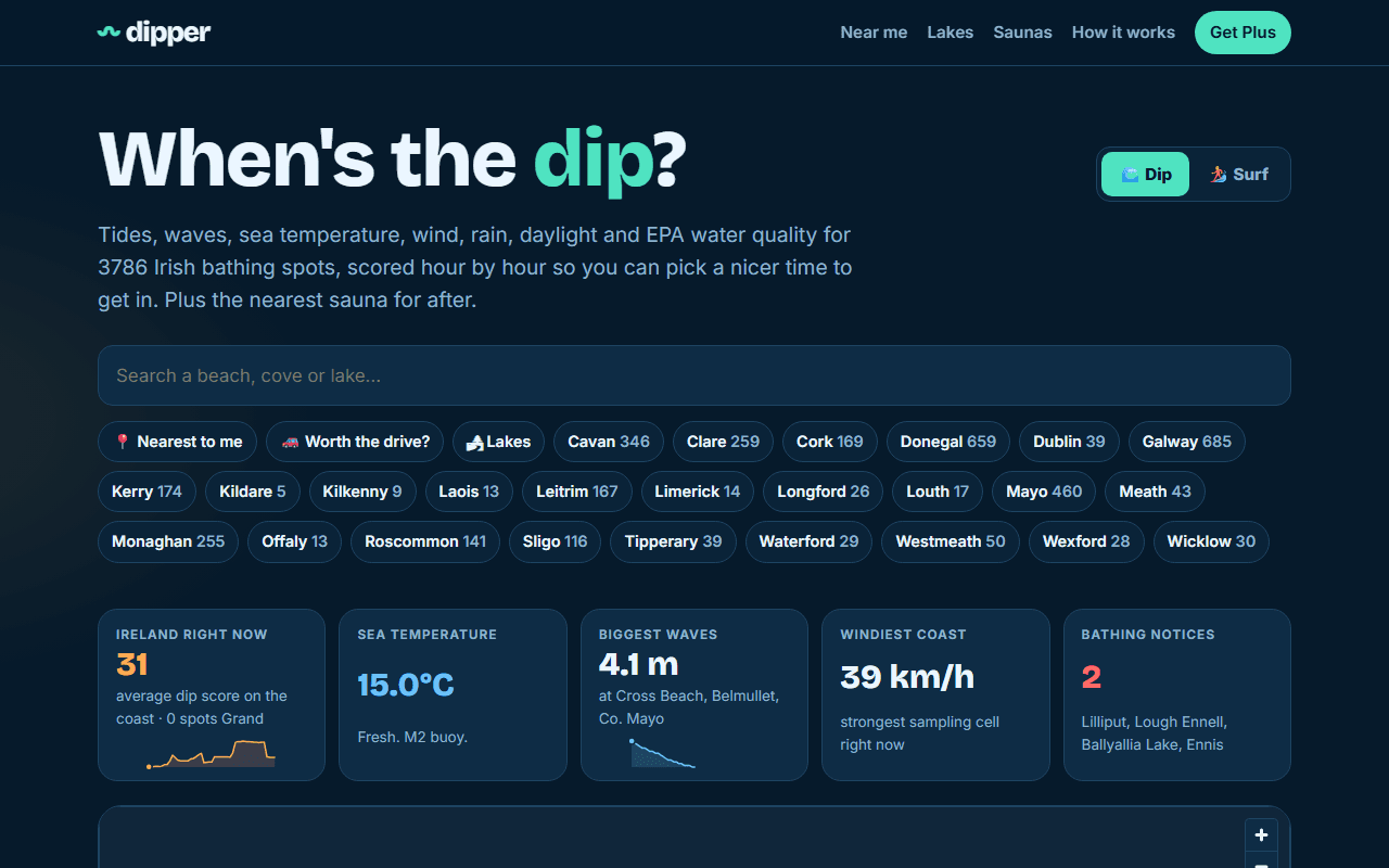 Dipper screenshot