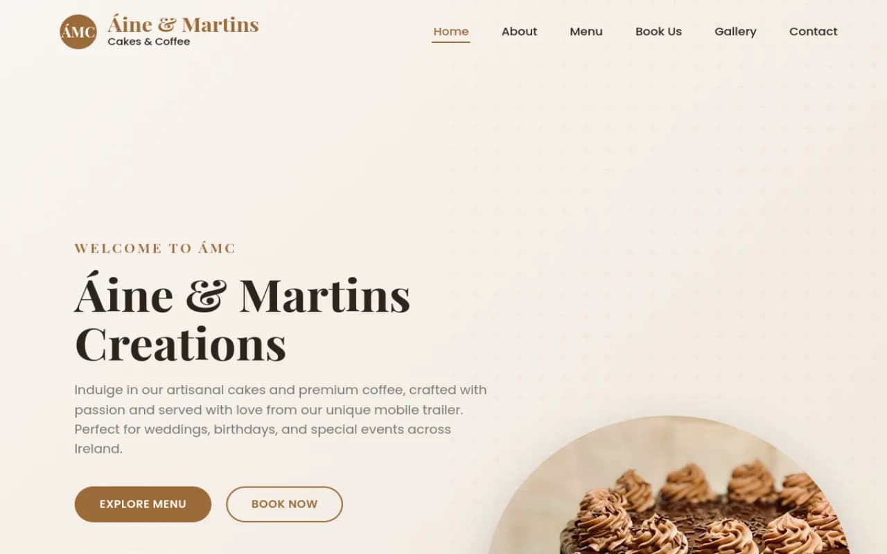 Áine & Martins Creations screenshot